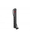 Listwa zasilająca Lanberg SP1 1.5m 5x 230V PL czarna - nr 1