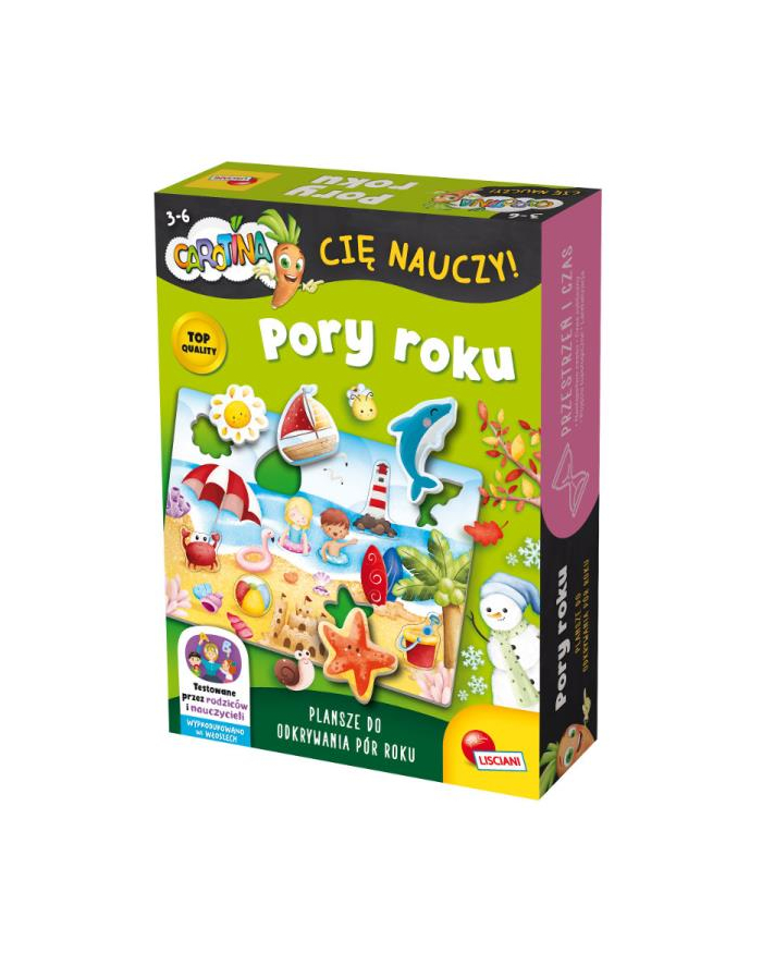 lisciani giochi Caczerwonyina cię nauczy! Pory roku 102389 LISCIANI główny