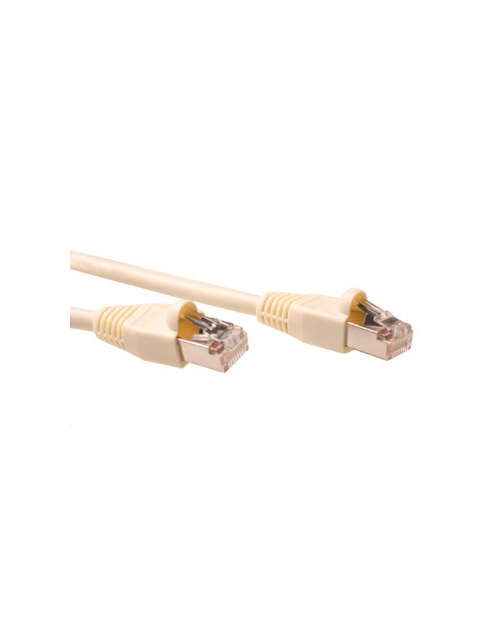 Intronics CAT5E S-FTP patchcable ivory with ivory bootsCAT5E S-FTP patchcable ivory with ivory boots (IB7010) główny