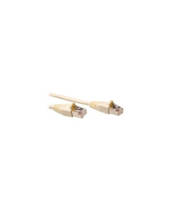 Intronics CAT5E S-FTP patchcable ivory with ivory bootsCAT5E S-FTP patchcable ivory with ivory boots (IB7010)