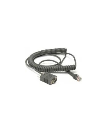 Datalogic CAB-408 RS-232 Pwr Coil 9-Pin Fem (90A051891)