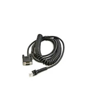 Datalogic RS-232 PWR, 9P, Female, Coiled, 3.6 m (CAB-459)