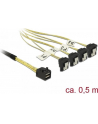 Delock Sata- SAS-Kabel 50 cm (85684) - nr 1