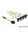 Delock Sata- SAS-Kabel 50 cm (85684) - nr 3