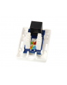 EQUIP  RJ45 PUSZKA 1XRJ45 NATYNKOWA CAT5E BIAŁA (235113)  (235113) - nr 2