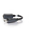 C2G 20Cm Displayport To Vga Adapter Converter - Dp Male Female Black 20 Cm (84323) - nr 5