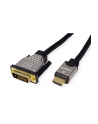 ROLINE  KABEL DVI / HDMI 11.04.5870 1.00 M (11045870)  (11045870) - nr 4