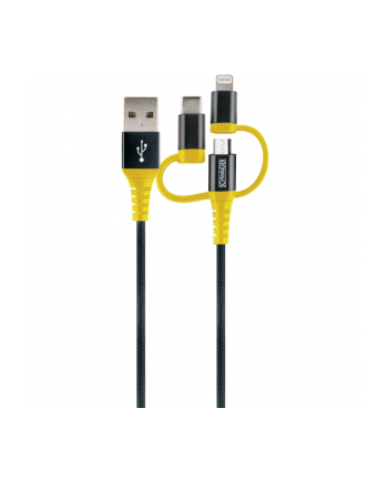 SCHWAIGER  WKUU310 511 ZŁĄCZE MĘSKIE USB-A, ZŁĄCZE MĘSKIE USB-C™, ZŁĄCZE MĘSKIE LIGHTNING, ZŁĄCZE MĘSKIE USB MICRO-B  (WKUU310511)