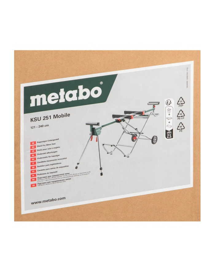 Metabo Podstawa mobilna KSU 251 Mobile (629007000) główny