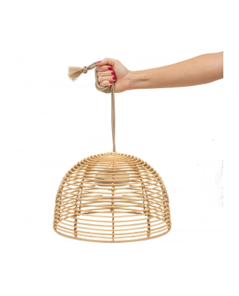 Bossa-Lampa Wisząca Zewnętrzna Led Rattan Akumulatorowa Ø35Cm LUMBOHXNW