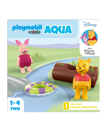 PLAYMOBIL 71415 1.2.3 ' Disney: Winnie ' Piglet's water adventure, construction toy