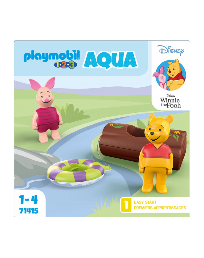 PLAYMOBIL 71415 1.2.3 ' Disney: Winnie ' Piglet's water adventure, construction toy główny