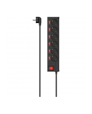 Hama 6Gn Schuko 1,4m czarny (‎223158)