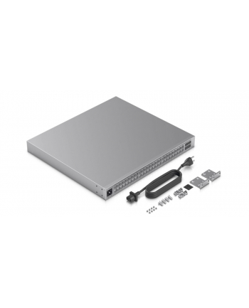 Ubiquiti Networks Ubiquiti Switch UniFi 32xRJ45 GBit/16xRJ45 2.5G/4xSFP+ Managed PoE+ 720W Max 19'' Rack-Mountable, 1,3'' Touchscreen