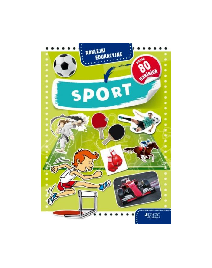 wydawnictwo jedność Naklejki edukacyjne. Sport  Wyd.Jedność główny