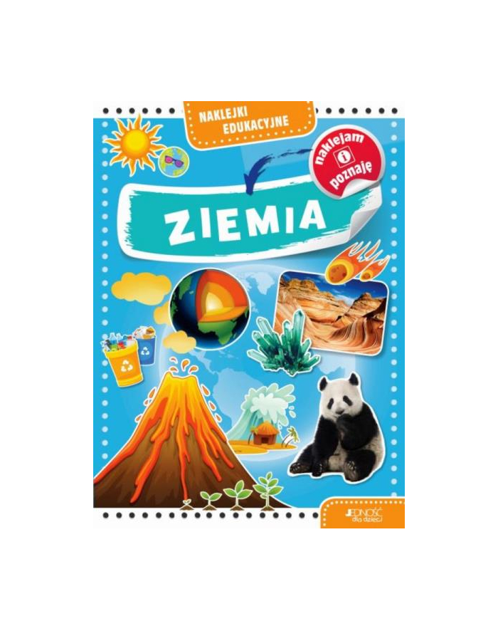 wydawnictwo jedność Naklejki edukacyjne. Ziemia  Wyd.Jedność główny