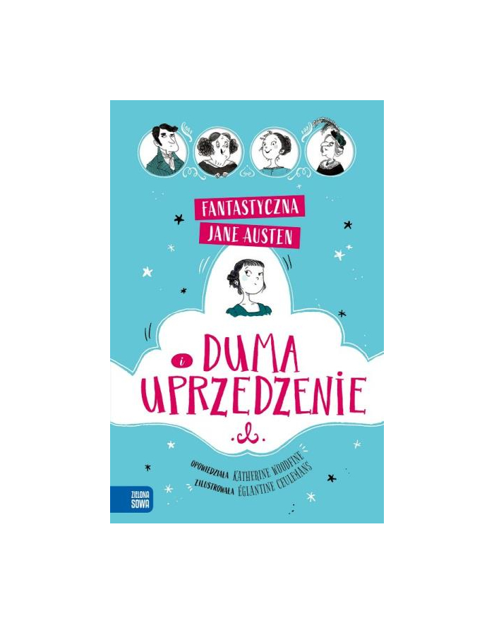 zielona sowa Książeczka Fantastyczna Jane Austen. Duma i uprzedzenie główny