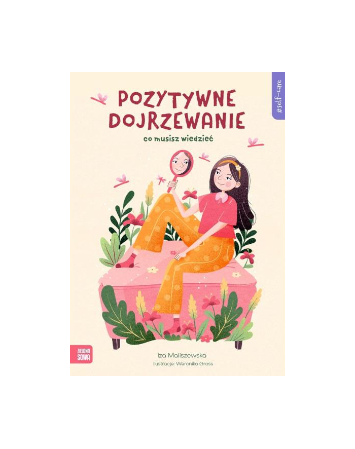 zielona sowa Książeczka Self-care Pozytywne dojrzewanie główny