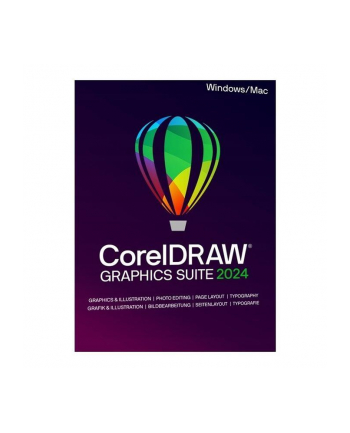 CorelDRAW Graphics Suite 2024 BOX WIN/MAC CDGS2024MLMB(wersja europejska)