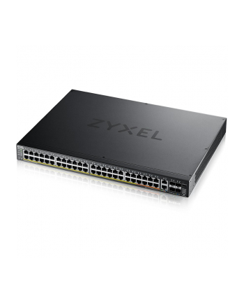 zyxel Przełącznik zarządzalny XGS2220-54HP-(wersja europejska)0101F L3 600W PoE, 40xPoE+/10xPoE++, 48x1G RJ45 2x10mG RJ45, 4x10G SFP+