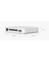 Ubiquiti Networks Ubiquiti Switch UniFi 8xRJ45 GBit/2xSFP+ Managed PoE+ 120W Wall-Mountable, 1,3'' Touchscreen - nr 49