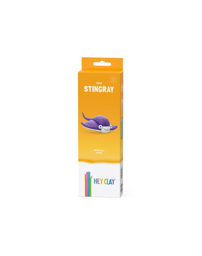 tm toys Hey Clay Masa plastyczna Płaszczka 3 puszki HCL 30062CEE3 główny