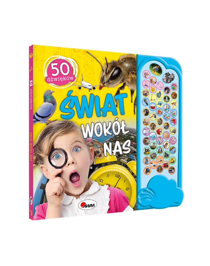 morex Książeczka sensoryczna. 50 dźwięków. Świat wokół nas. główny