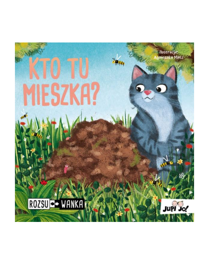 wydawnictwo jedność Książka Kto tu mieszka? Książka rozsuwanka Wyd. Jedność główny