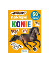 wydawnictwo jedność Książka 60 kolorowych naklejek. Konie Wyd. Jedność - nr 1