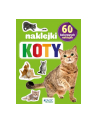 wydawnictwo jedność Książka 60 kolorowych naklejek. Koty Wyd. Jedność - nr 1