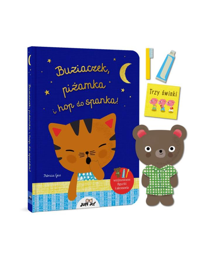 wydawnictwo jedność Książka Buziaczek, piżamka i hop do spanka Wyd. Jedność główny