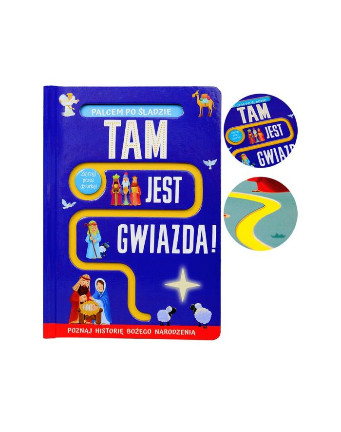 wydawnictwo jedność Książka Palcem po śladzie. Tam jest gwiazda! Wyd. Jedność główny
