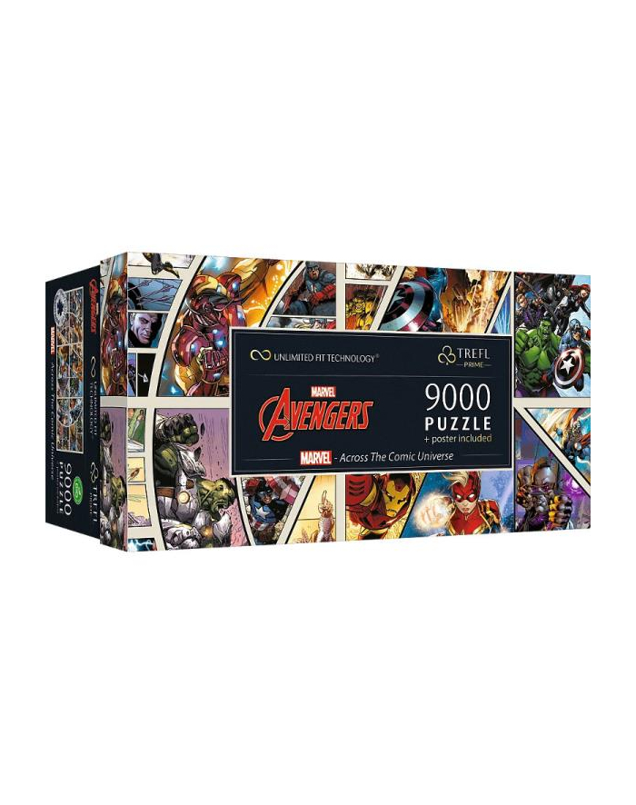 Puzzle 9000el Marvel Across The Comic Universe 81022 TREFL główny