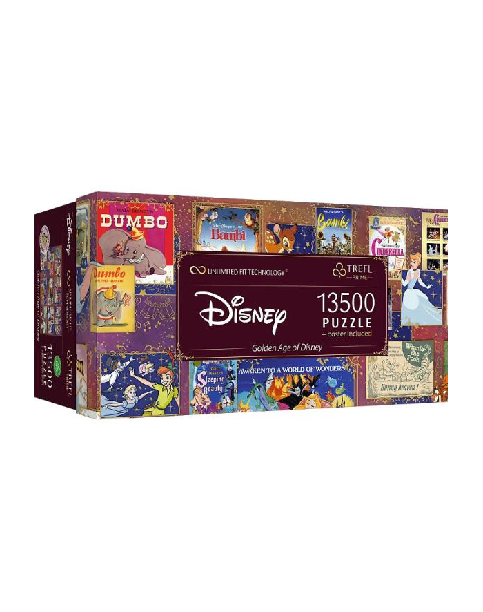 Puzzle 13500 Prime Disney Golden Age of Disney 81026 TREFL główny
