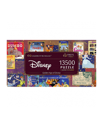 Puzzle 13500 Prime Disney Golden Age of Disney 81026 TREFL
