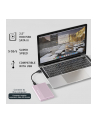qoltec Obudowa | Kieszeń na dysk SSD HDD 2.5 cala | SATA | USB 3.0 | Super  speed 5Gb/s | 2TB | Różowy - nr 4