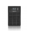 qoltec Zasilacz awaryjny UPS 3kVA | 3000W | Power Factor 1.0 | LCD | EPO| USB | On-line - nr 3