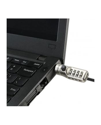 DICOTA Security Cable N-Lock combination resettable 2.5x6mm slot single