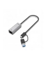 unitek Adapter USB-A/C 3.1 GEN1 RJ45, 2,5 Gbps, U1313C - nr 6