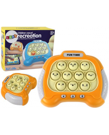 omega toys Gra sensoryczna konsola Pop It żółta 16685