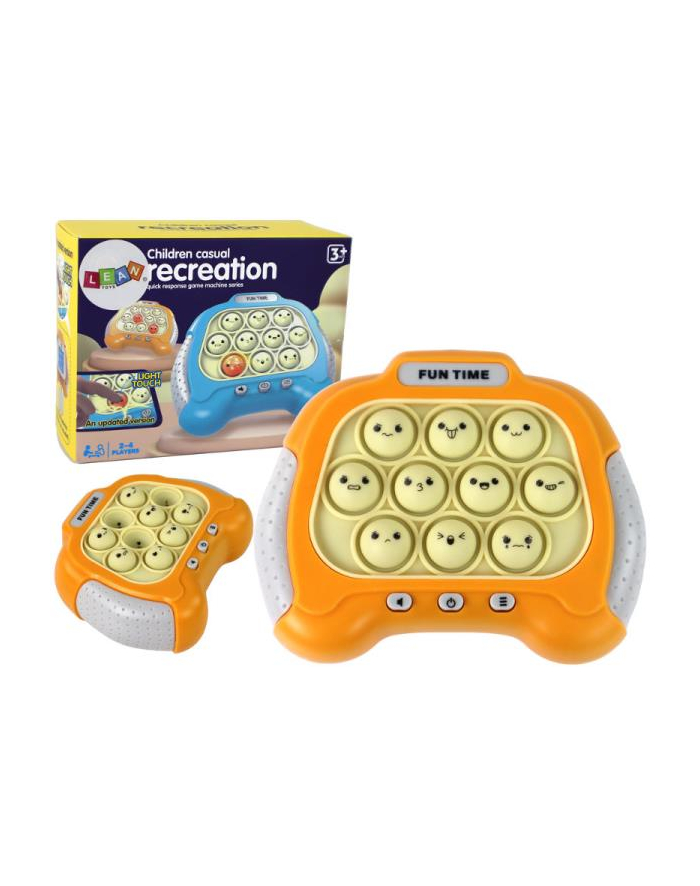 omega toys Gra sensoryczna konsola Pop It żółta 16685 główny