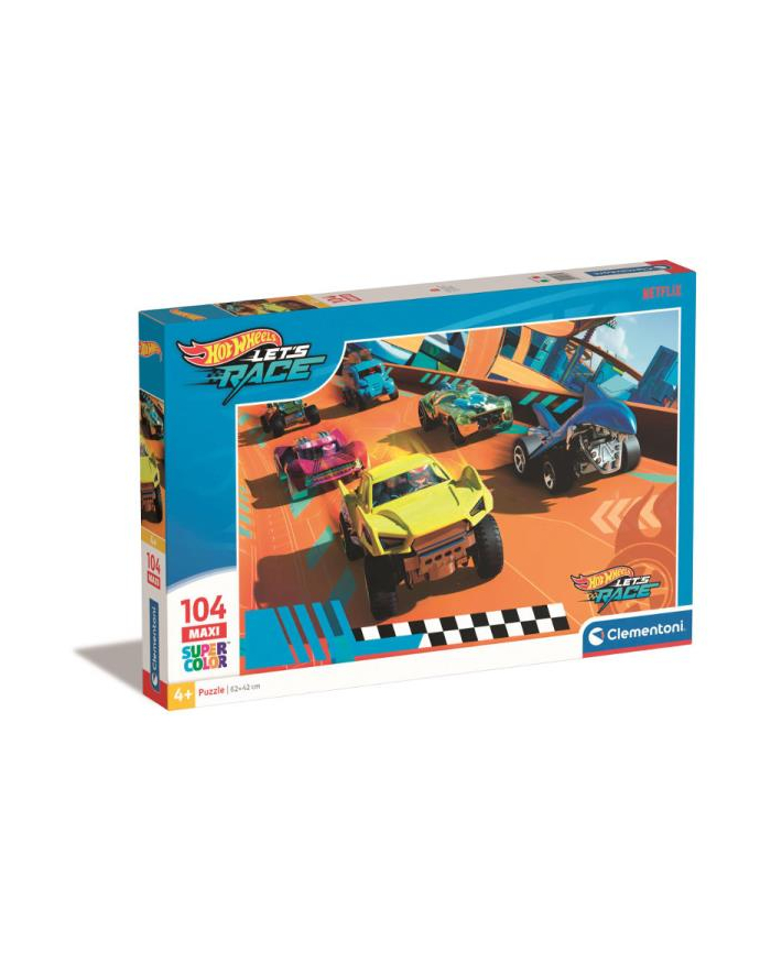 Clementoni Puzzle 104el Maxi Hot Wheels 25762 główny