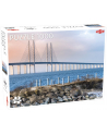PROMO Puzzle 1000 el. Around the World Northern Stars Öresund Bridge 56683 TACTIC - nr 1