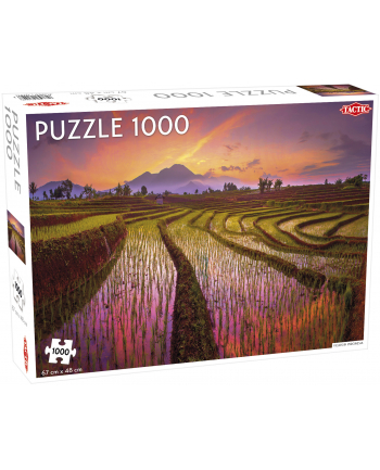 PROMO Puzzle 1000 el. Landscape Fields in Indonesia 58249 TACTIC
