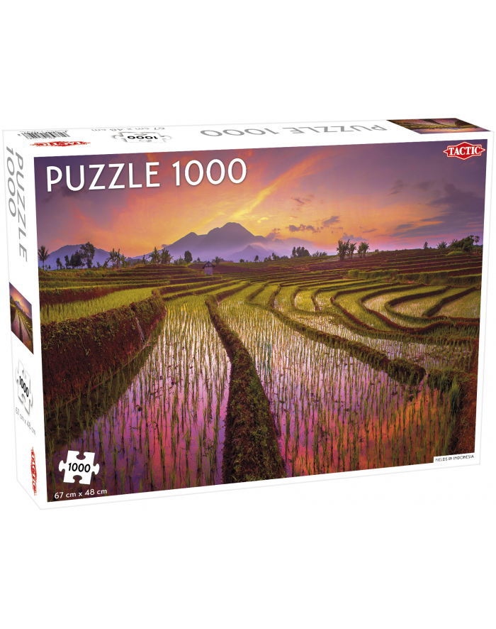 PROMO Puzzle 1000 el. Landscape Fields in Indonesia 58249 TACTIC główny