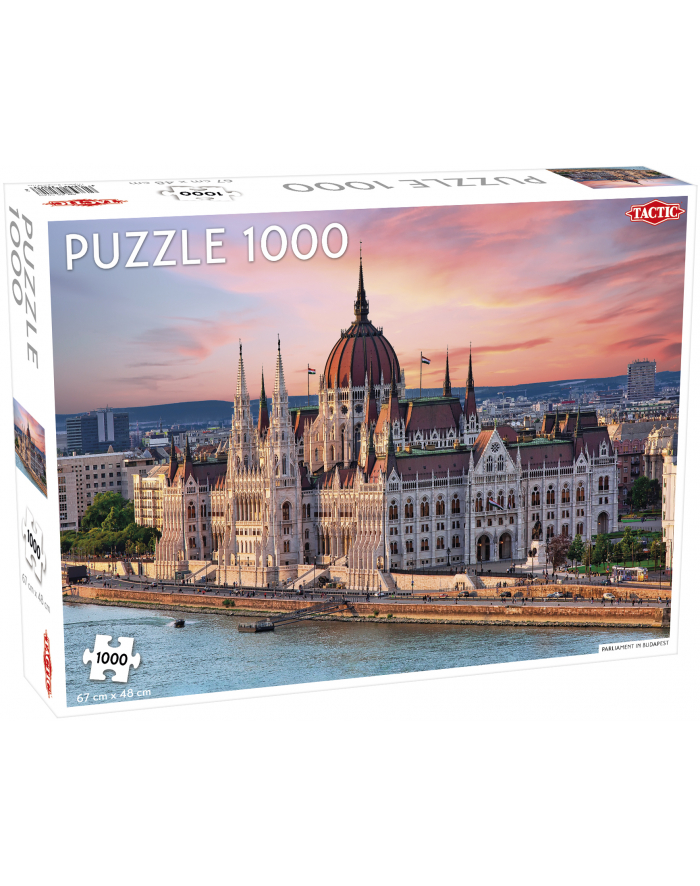 PROMO Puzzle 1000 el. Around the World Parliament in Budapest 58260 TACTIC główny