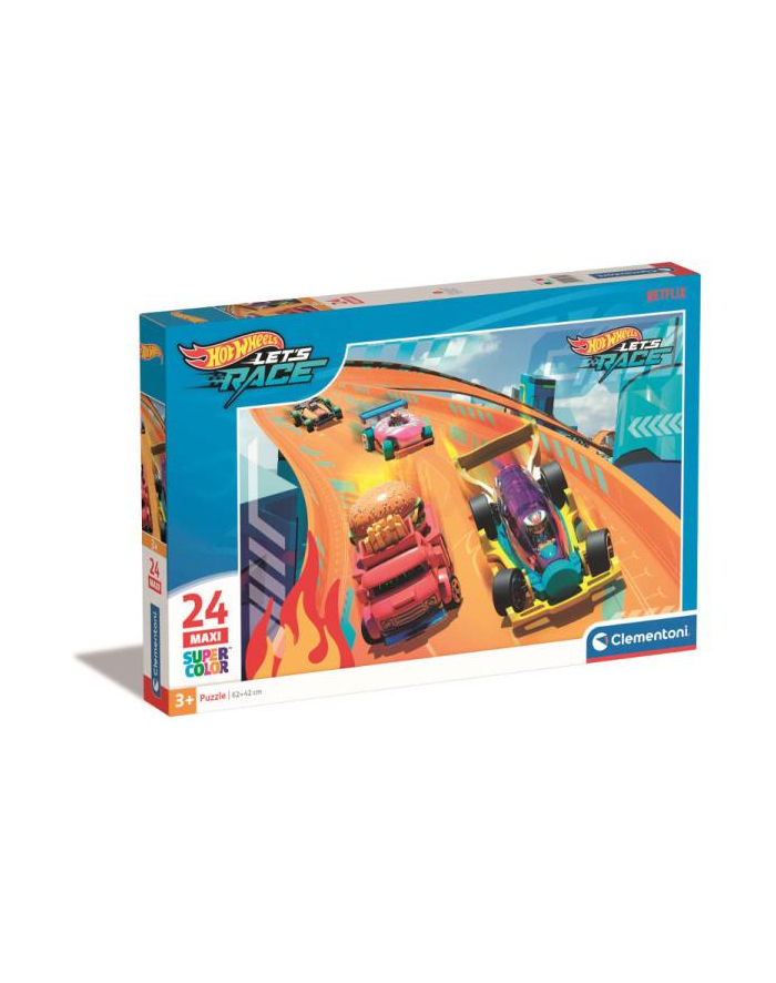 Clementoni Puzzle 24el Maxi Hot Wheels 28523 główny