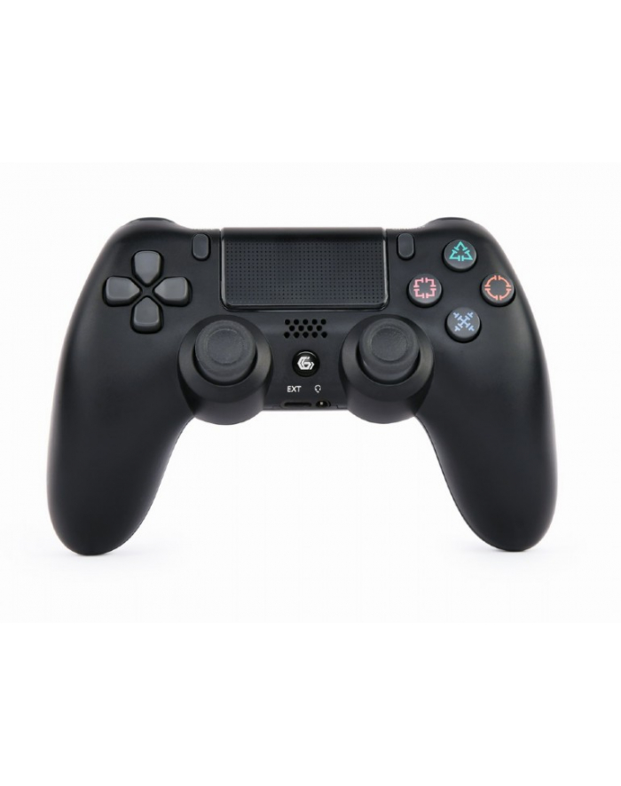 GEMBIRD Bezprzewodowy Gamepad kompatybilny z PlayStation 4 i PC Czarny główny