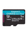 KINGSTON 1TB microSDXC Canvas Go Plus 170R A2 U3 V30 Single Pack w/o ADP - nr 11