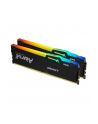 KINGSTON 16GB 6000MT/s DDR5 CL30 DIMM Kit of 2 FURY Beast RGB XMP - nr 40